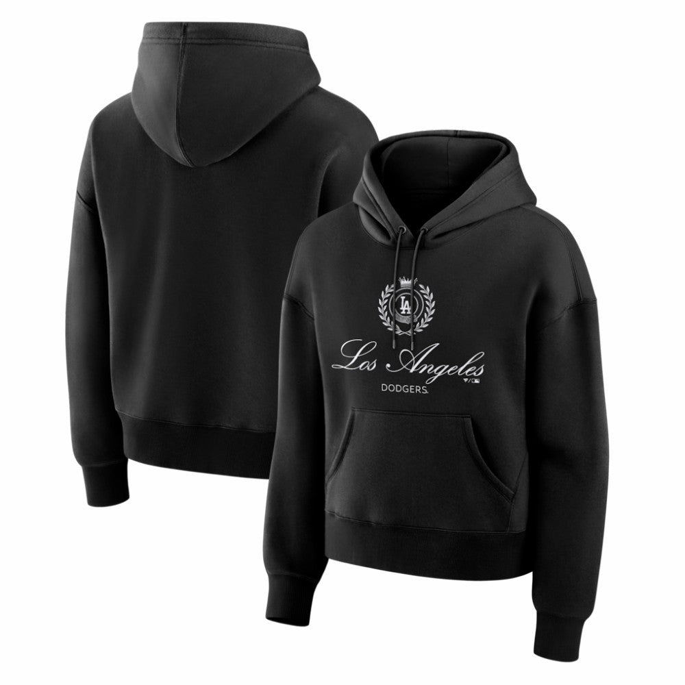 Los Angeles Dodgers Fanatics Women's Legacy Fleece Hoodie - Black Hoodies