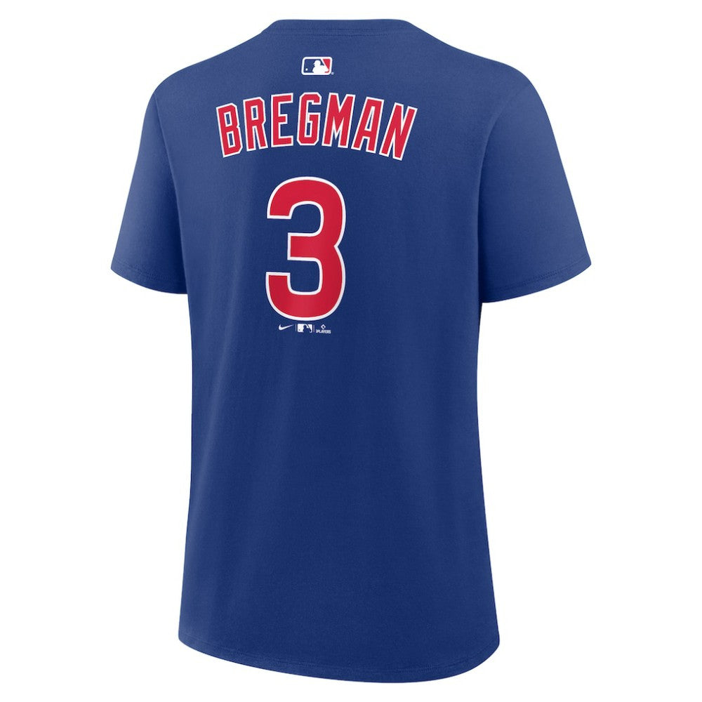 Alex Bregman Chicago Cubs Nike Women's Name & Number T-Shirt - Royal T-shirts