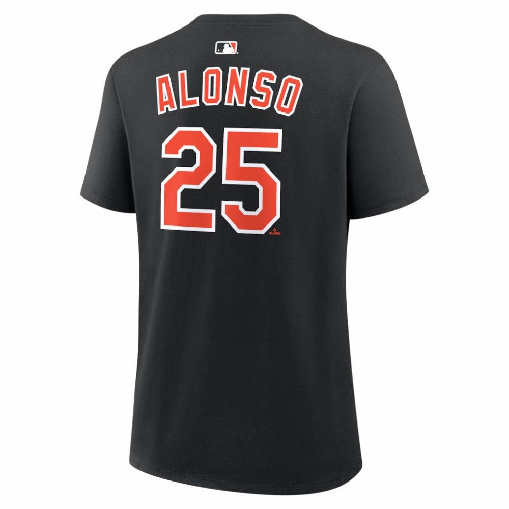 Pete Alonso Baltimore Orioles Nike Women's Name & Number T-Shirt - Black T-shirts