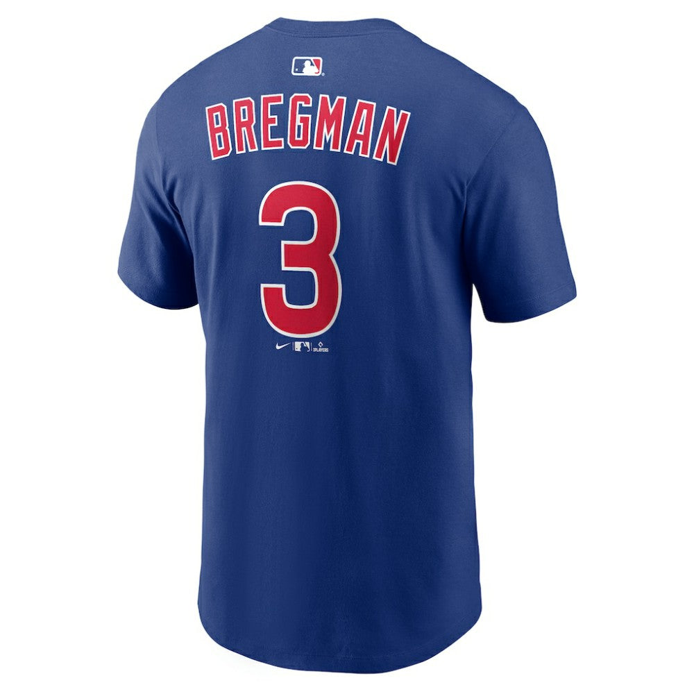 Alex Bregman Chicago Cubs Nike Home Name & Number T-Shirt - Royal T-shirts