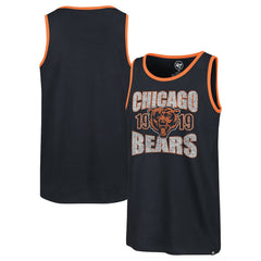 Chicago Bears '47 Upload Franklin Tank Top - Navy Tops