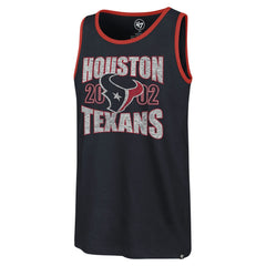 Houston Texans '47 Upload Franklin Tank Top - Navy Tops