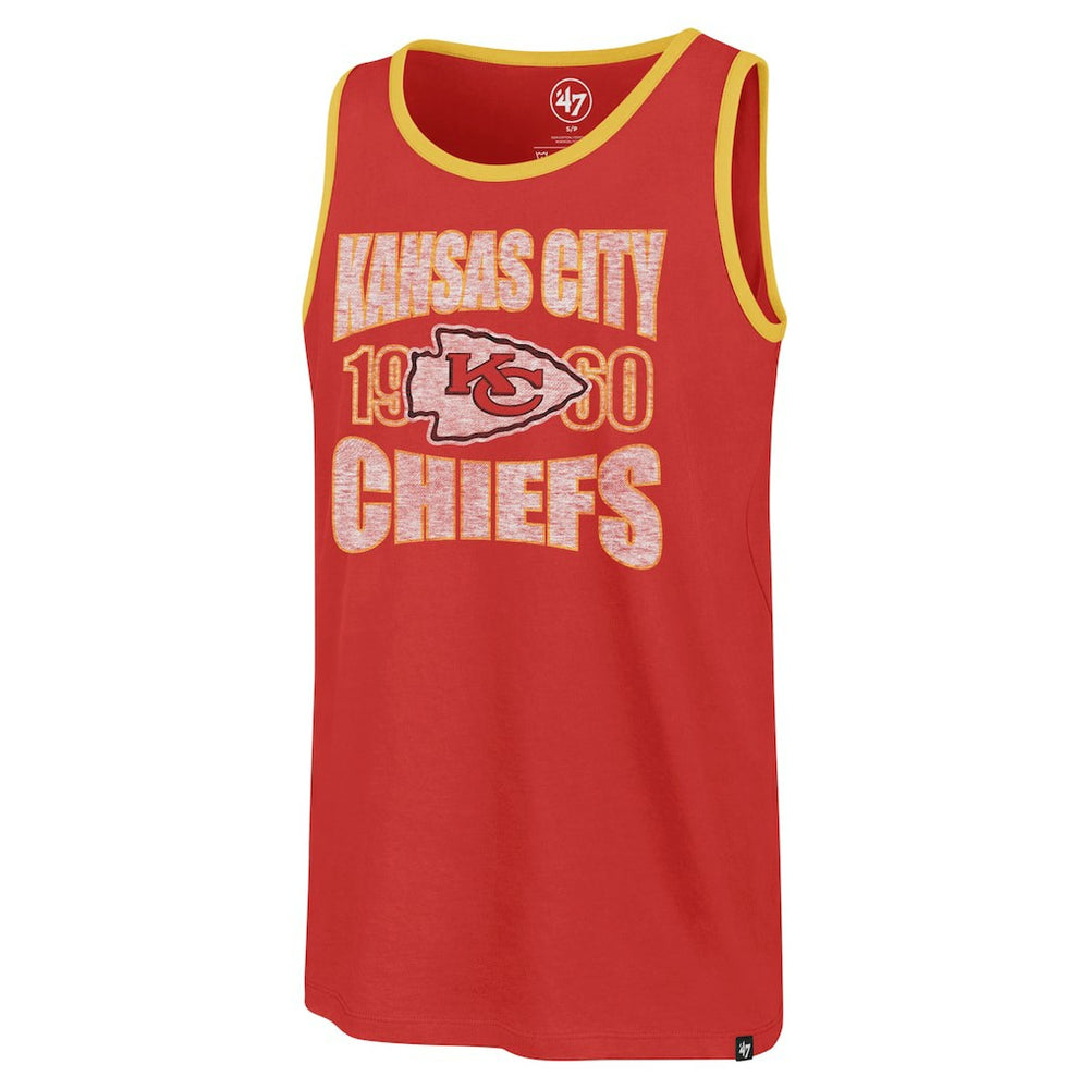 Kansas City Chiefs '47 Upload Franklin Tank Top - Red Tops