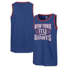 New York Giants '47 Upload Franklin Tank Top - Royal Tops
