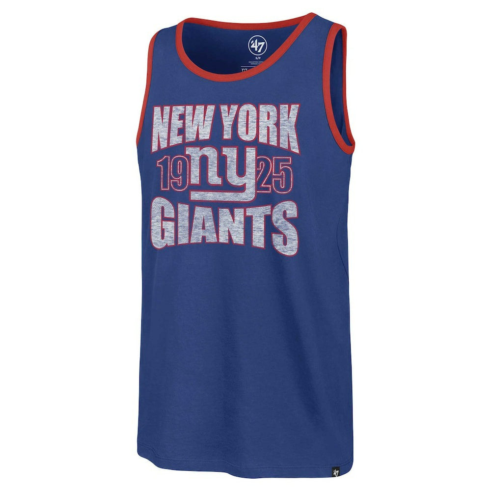 New York Giants '47 Upload Franklin Tank Top - Royal Tops