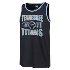 Tennessee Titans '47 Upload Franklin Tank Top - Navy Tops
