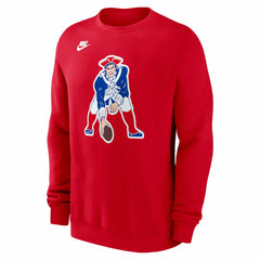 New England Patriots Pat Patriot Club Sweatshirt - Red Sweatshirts