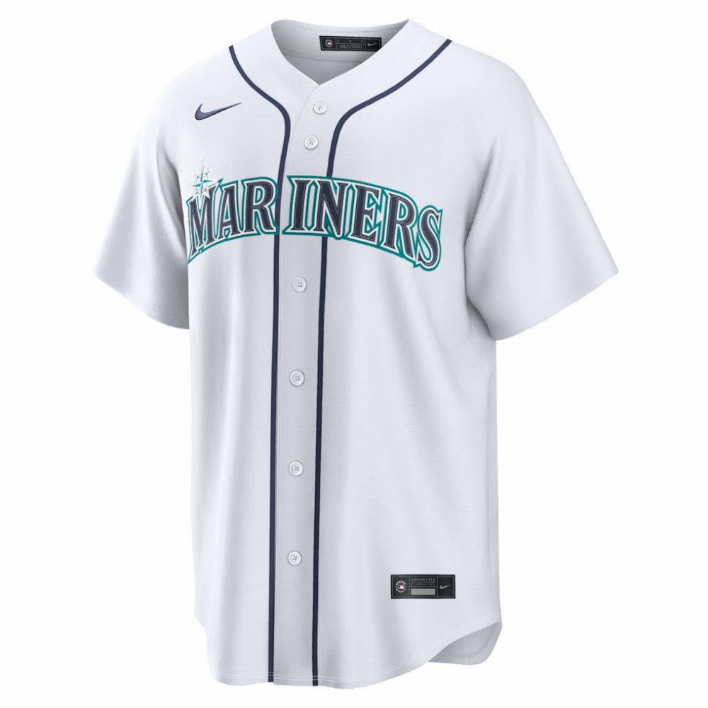 Josh Naylor Seattle Mariners Nike Home Replica Jersey - White Jerseys