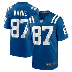 Reggie Wayne Indianapolis Colts Retired Player Game Jersey - Royal Jerseys