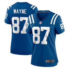 Reggie Wayne Indianapolis Colts Women's Retired Player Game Jersey - Royal Jerseys