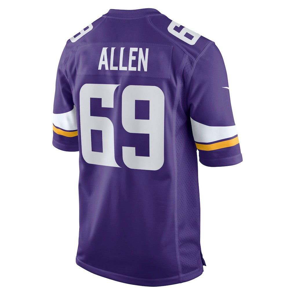 Jared Allen Minnesota Vikings Retired Player Game Jersey - Purple Jerseys