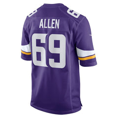 Jared Allen Minnesota Vikings Retired Player Game Jersey - Purple Jerseys