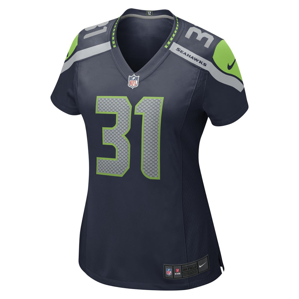 Kam Chancellor Seattle Seahawks Women's Retired Player Game Jersey - College Navy Jerseys