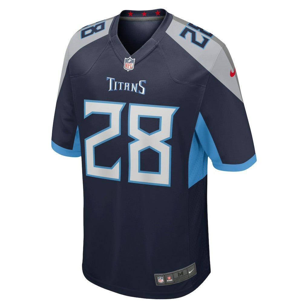 Chris Johnson Tennessee Titans Retired Player Game Jersey - Navy Jerseys