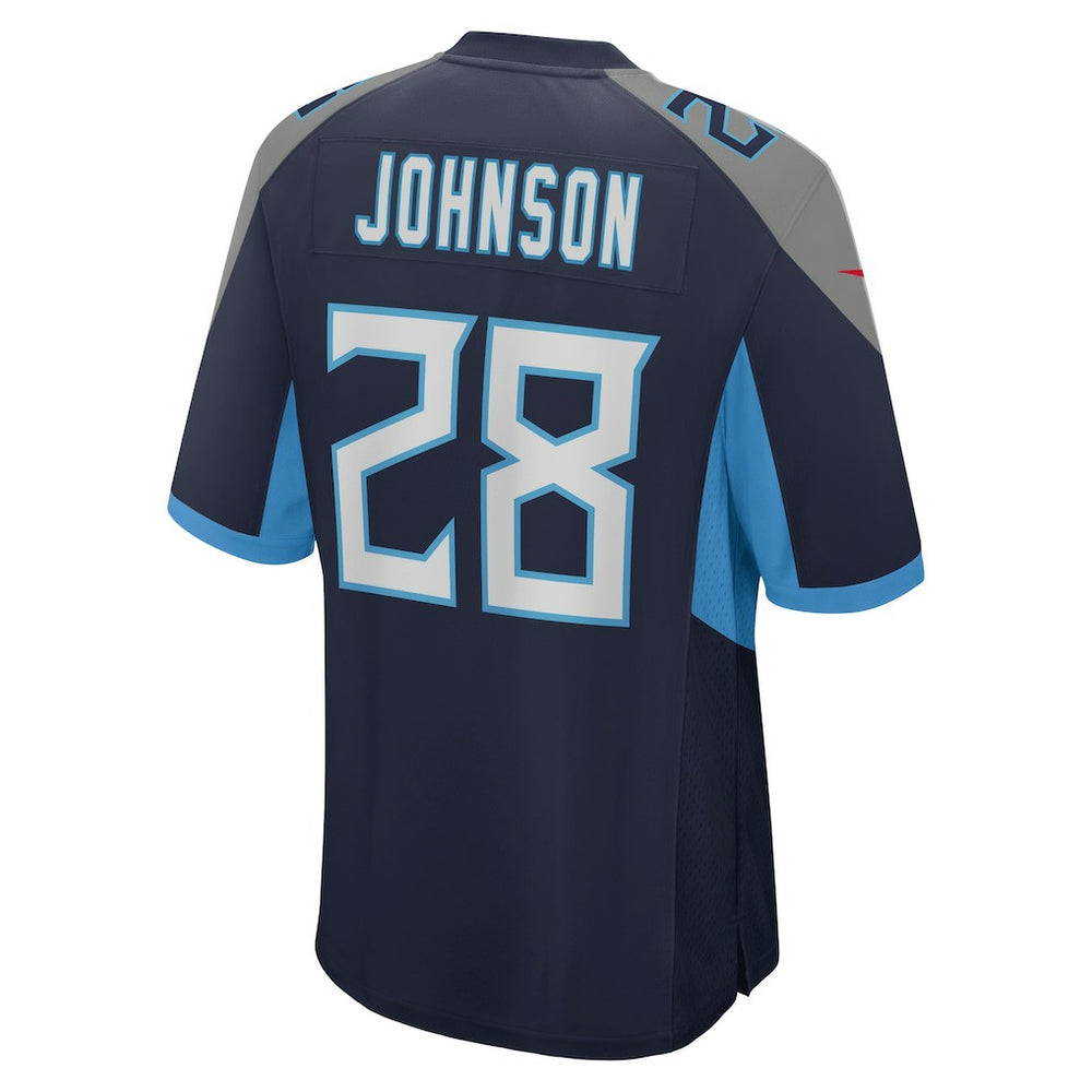 Chris Johnson Tennessee Titans Retired Player Game Jersey - Navy Jerseys