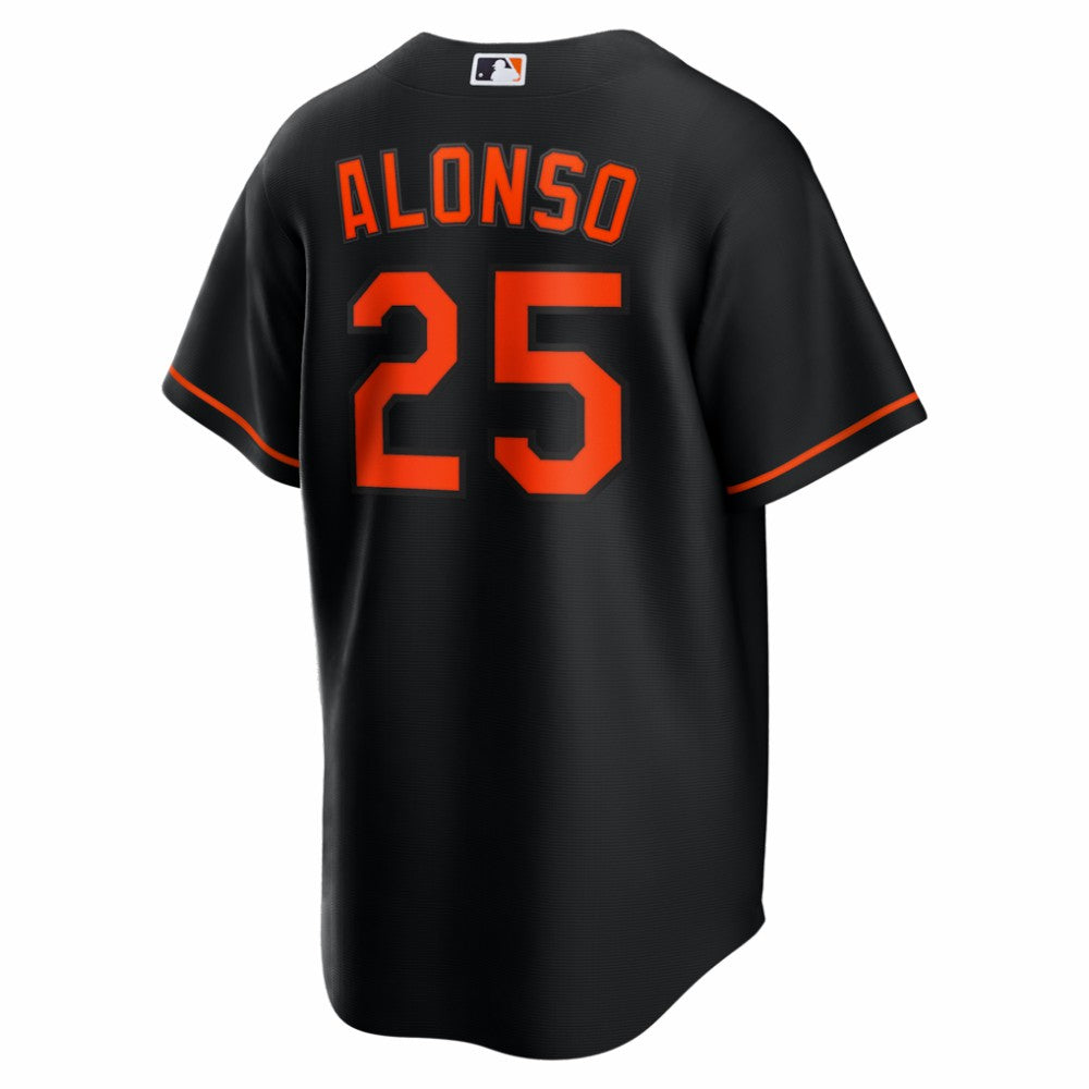 Pete Alonso Baltimore Orioles Nike Alternate Replica Jersey - Black Jerseys