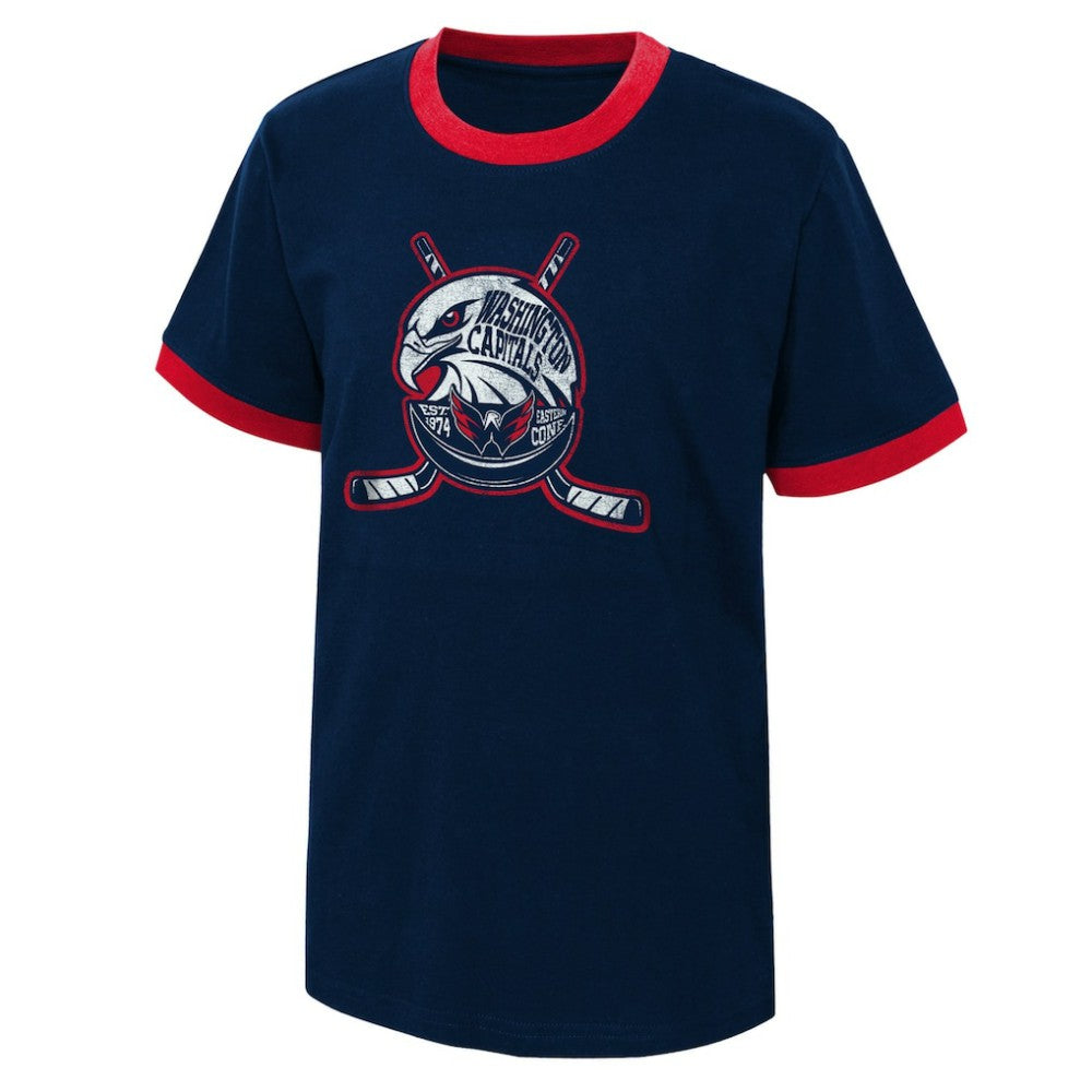 Washington Capitals Youth Ice City T-Shirt - Navy | US 200189166