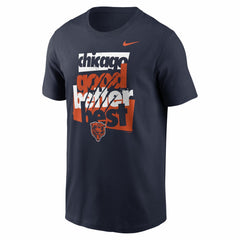 Chicago Bears Local Phrase Club T-Shirt - Navy T-shirts