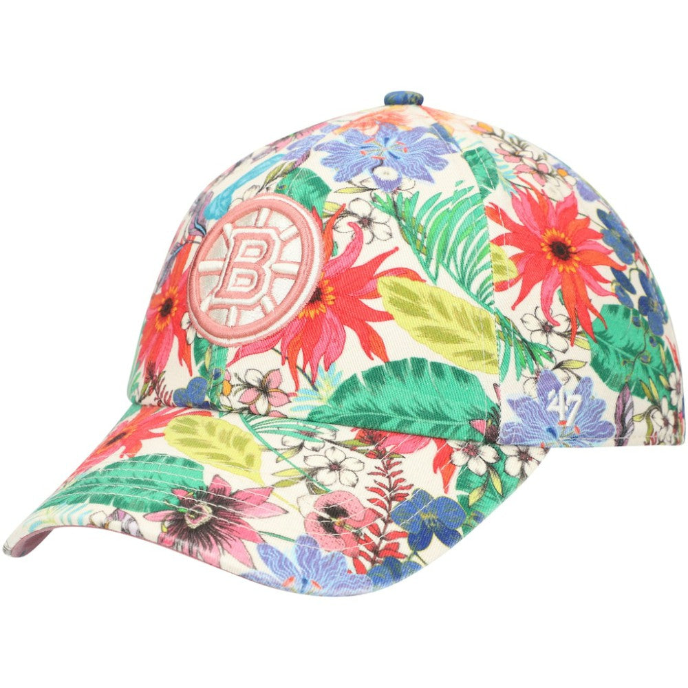 Boston Bruins '47 Women's Pollinator Clean Up Adjustable Hat - Cream | US 200189363