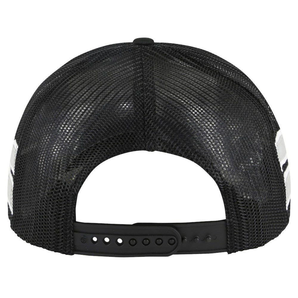 Los Angeles Kings '47 Sideband Stripes Trucker Snapback Hat - Black | US 200189415