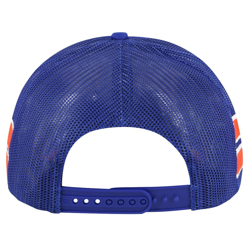 New York Islanders '47 Sideband Stripes Trucker Snapback Hat - Royal | US 200189418