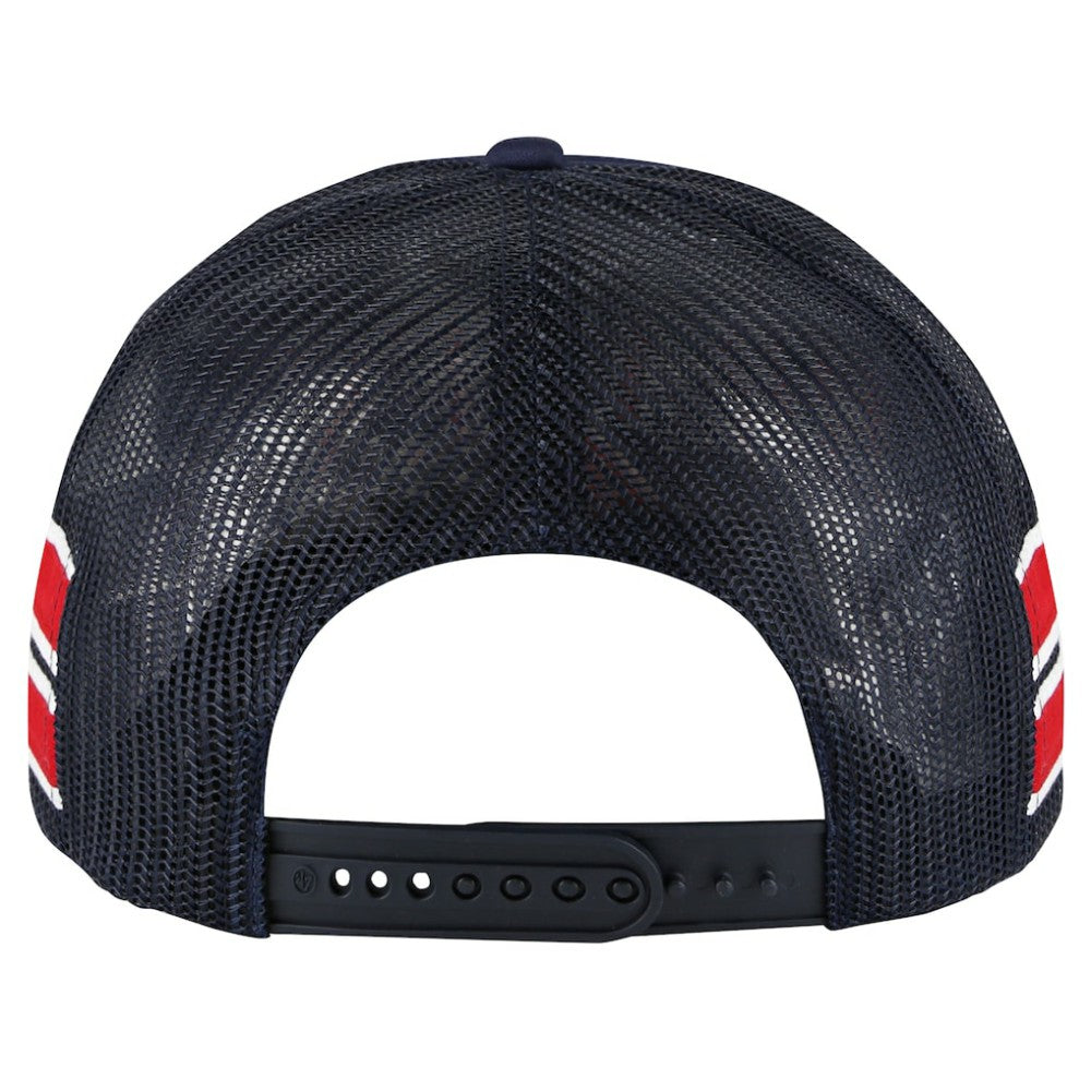 Washington Capitals '47 Sideband Stripes Trucker Snapback Hat - Navy | US 200189427