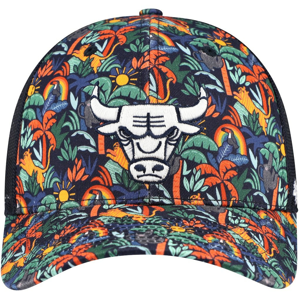 Chicago Bulls '47 Jungle Trucker Adjustable Hat Navy - 47 brand