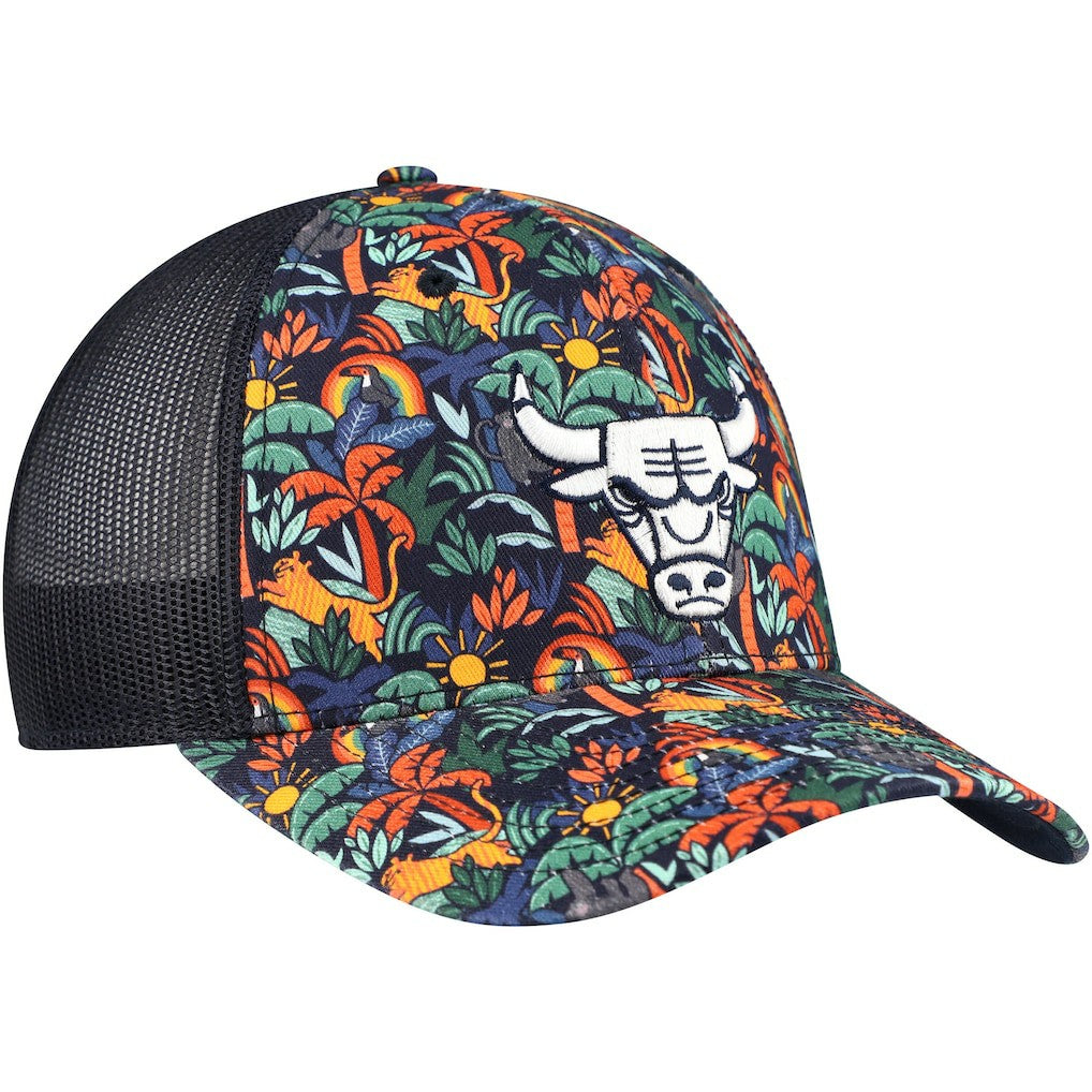 Chicago Bulls '47 Jungle Trucker Adjustable Hat Navy - 47 brand