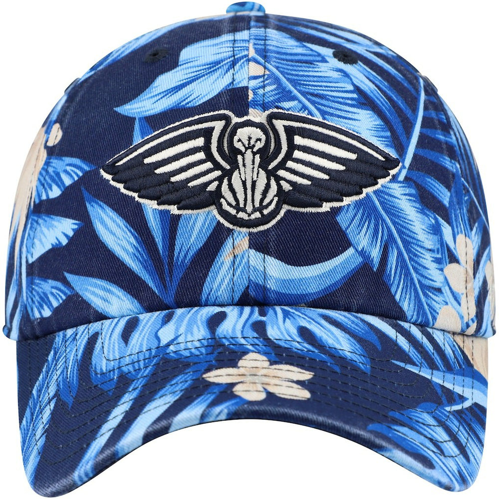 New Orleans Pelicans '47 Tropicalia Floral Clean Up Adjustable Hat Navy - 47 brand