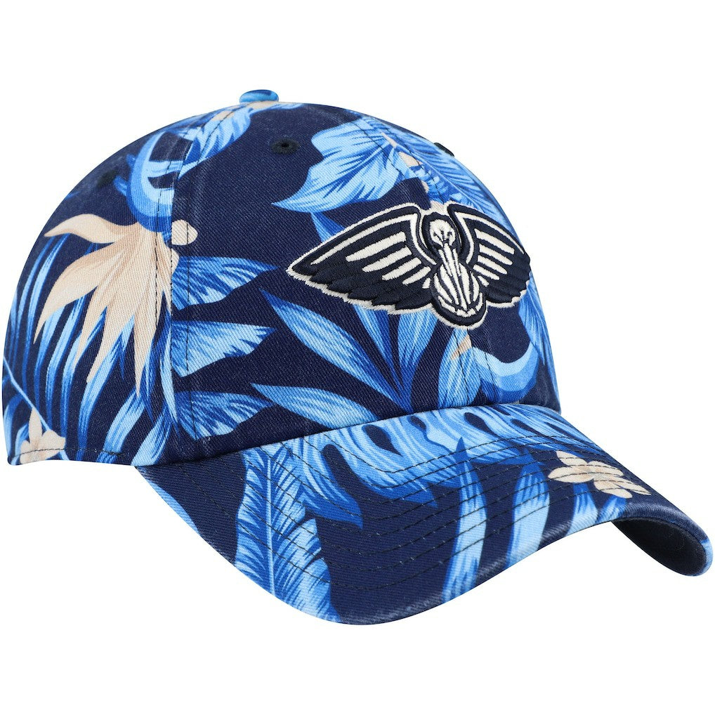 New Orleans Pelicans '47 Tropicalia Floral Clean Up Adjustable Hat Navy - 47 brand