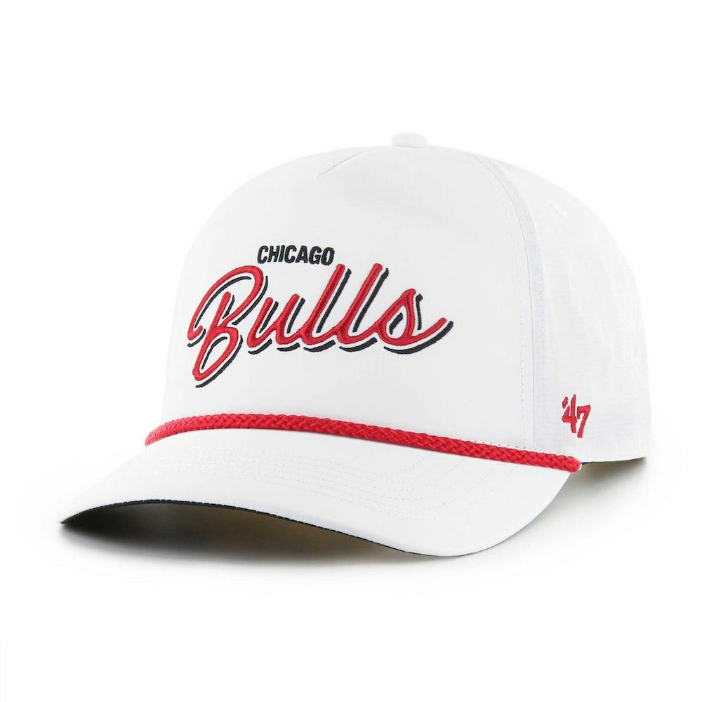Chicago Bulls '47 Fairway Hitch brrr Adjustable Hat White - 47 brand