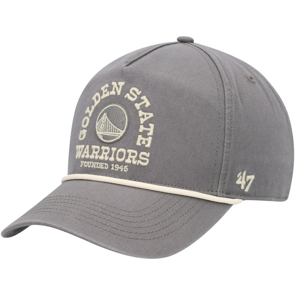 Golden State Warriors '47 Canyon Ranchero Hitch Adjustable Hat Charcoal - 47 brand