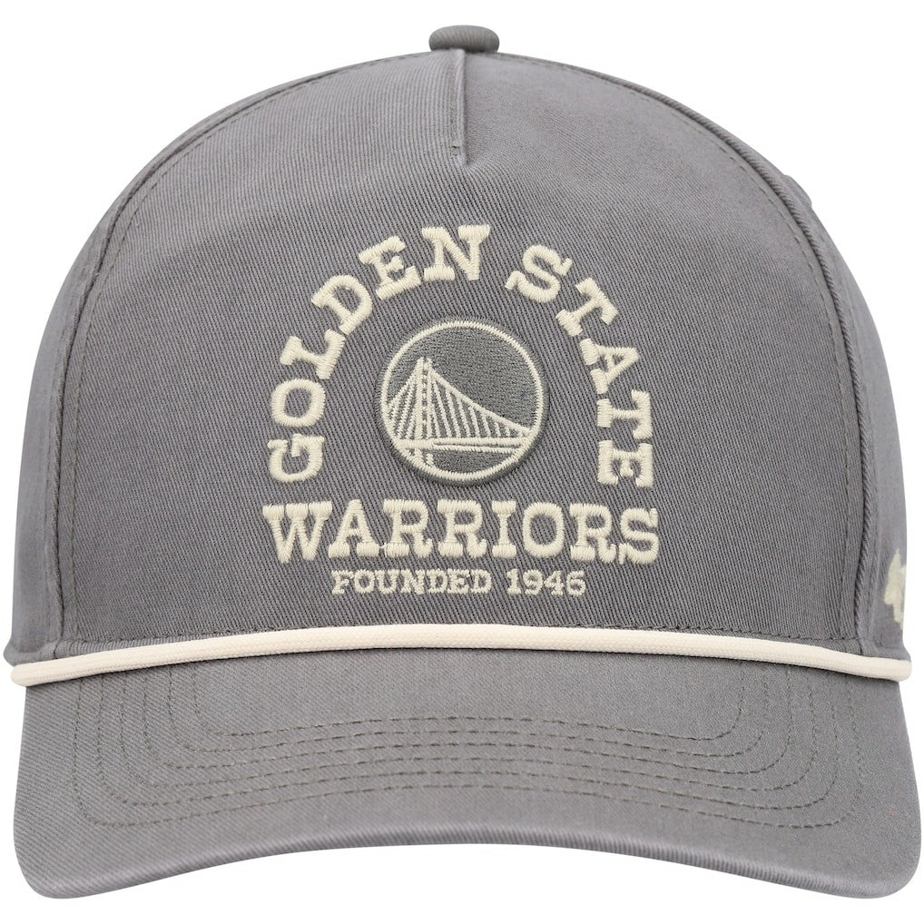 Golden State Warriors '47 Canyon Ranchero Hitch Adjustable Hat Charcoal - 47 brand