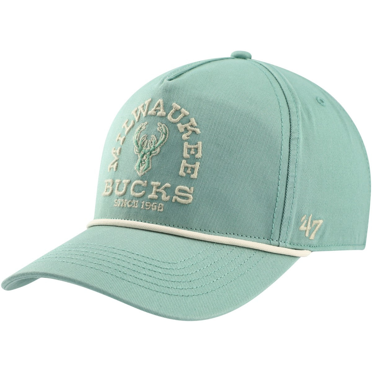 Milwaukee Bucks '47 Canyon Ranchero Hitch Adjustable Hat Green - 47 brand
