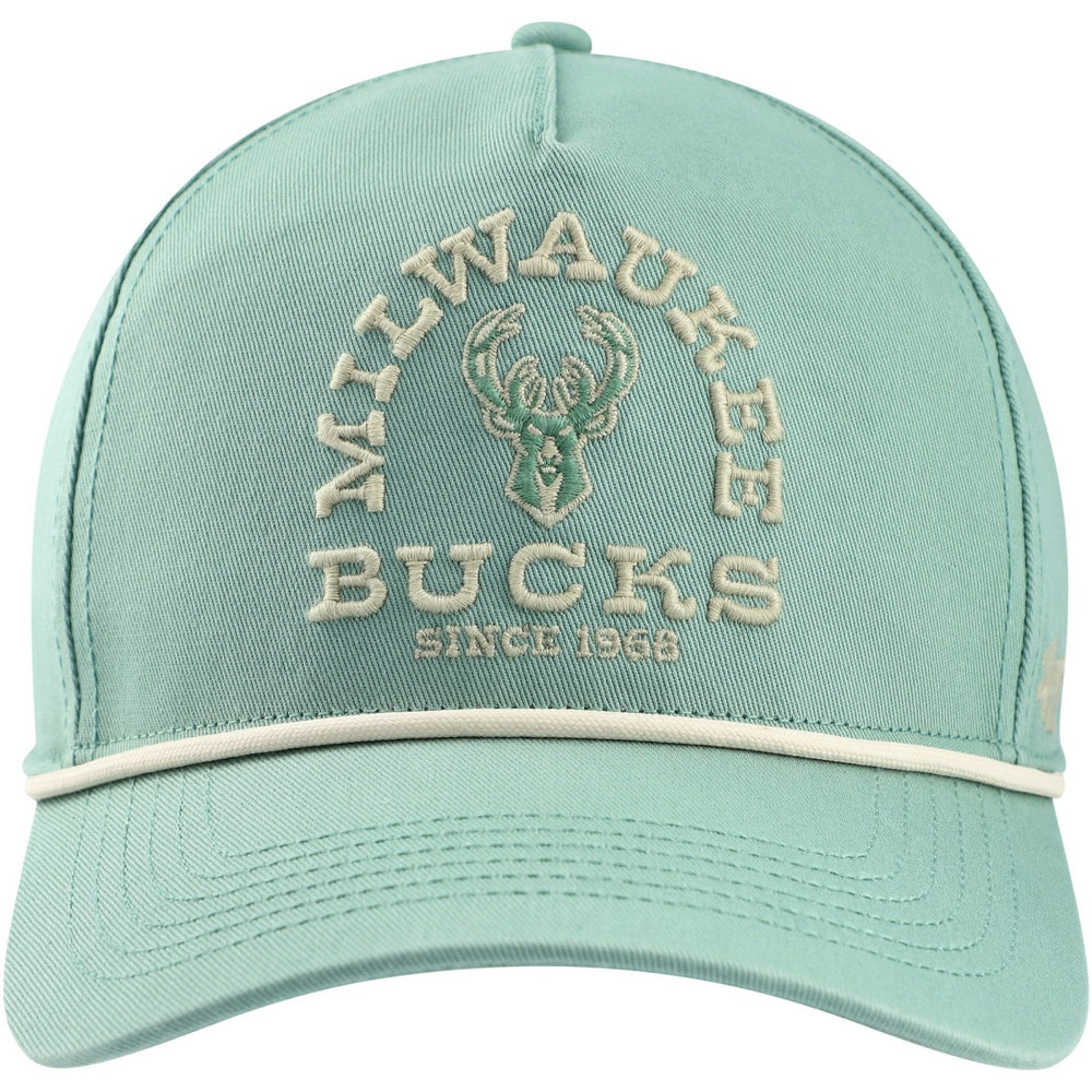 Milwaukee Bucks '47 Canyon Ranchero Hitch Adjustable Hat Green - 47 brand