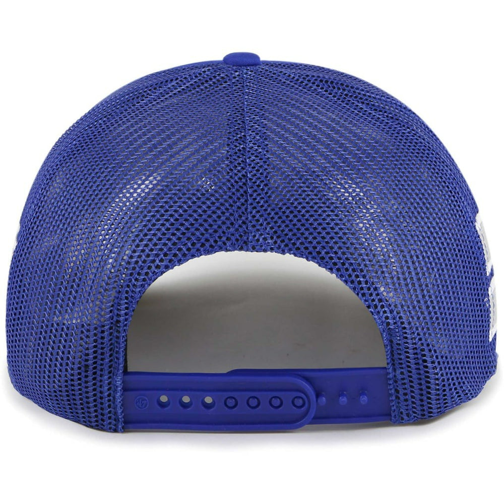 Dallas Mavericks '47 Sidebrand Stripes Trucker Adjustable Hat Blue - 47 brand