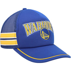 Golden State Warriors '47 Sidebrand Stripes Trucker Adjustable Hat Royal - 47 brand