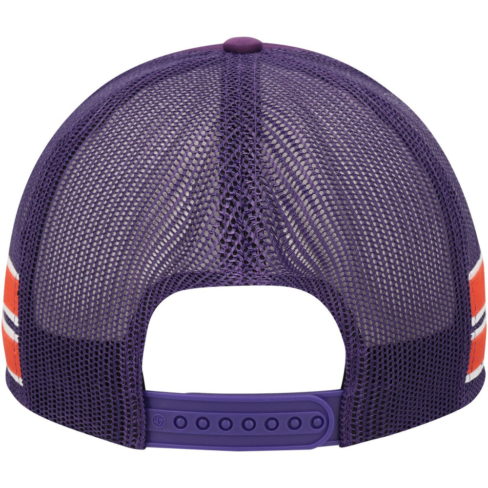 Phoenix Suns '47 Sidebrand Stripes Trucker Adjustable Hat Purple - 47 brand