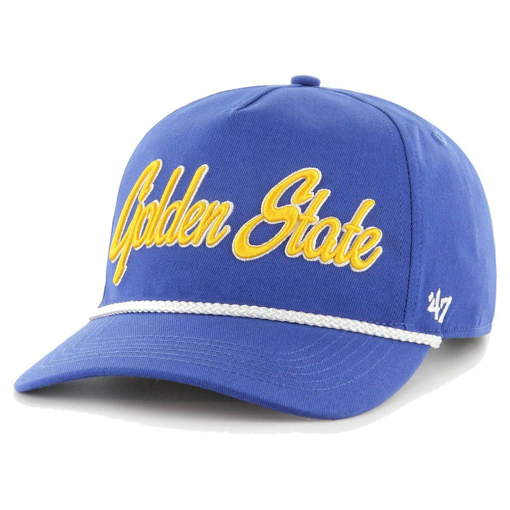 Golden State Warriors '47 Overhand Logo Hitch Adjustable Hat Royal - 47 brand