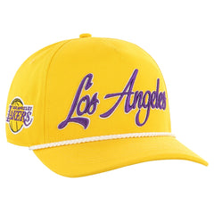 Los Angeles Lakers '47 Overhand Logo Hitch Adjustable Hat Gold - 47 brand
