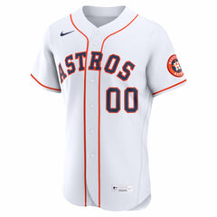 Houston Astros Nike Home Authentic Custom Jersey - White Jerseys
