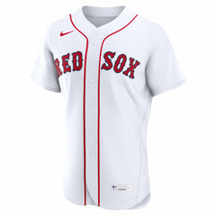 Boston Red Sox Nike Home Authentic Custom Jersey - White Jerseys