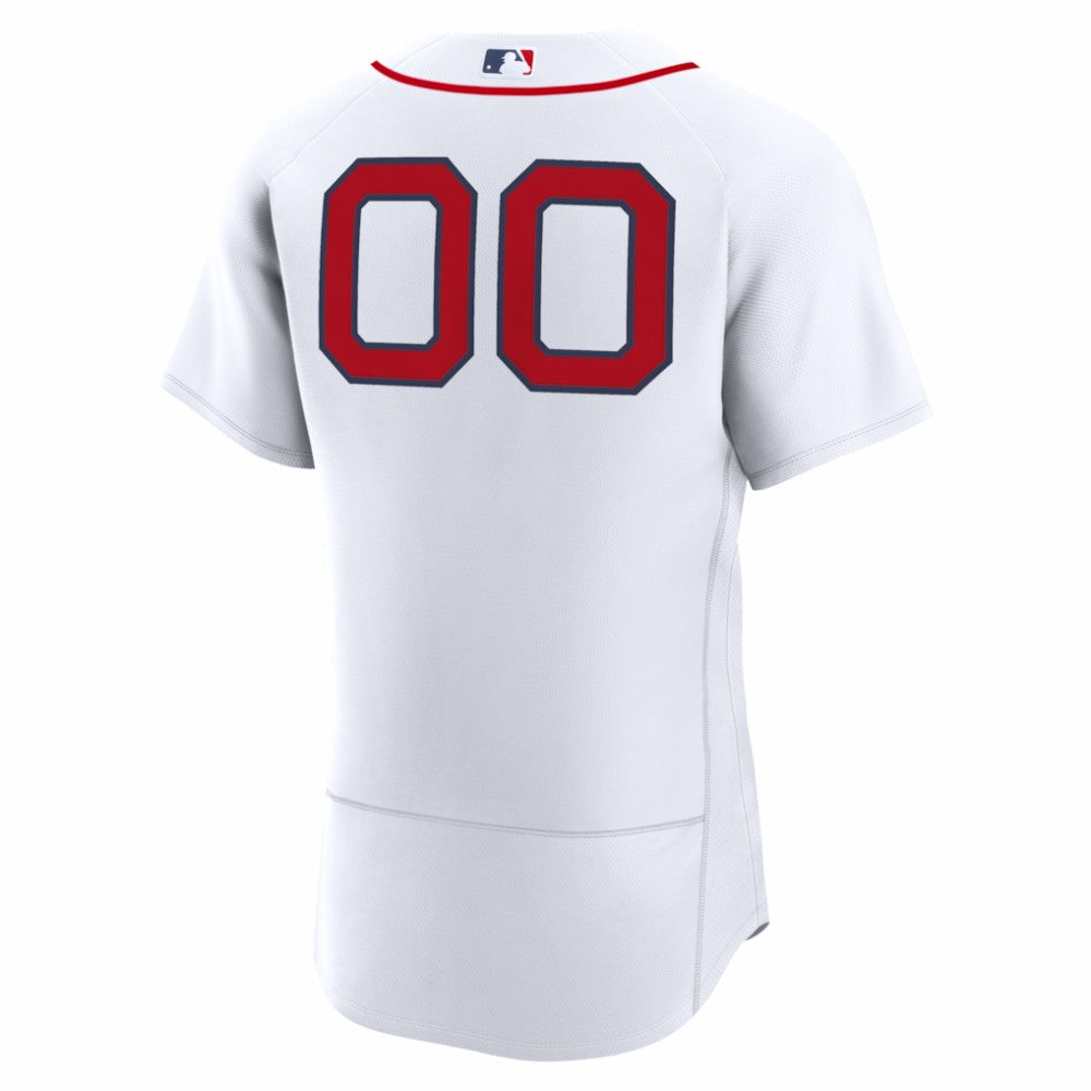 Boston Red Sox Nike Home Authentic Custom Jersey - White Jerseys