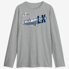 Seattle Seahawks Super Bowl LX Champions Best Teammates Roster Long Sleeve T-Shirt - Steel T-shirts