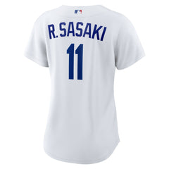 Rōki Sasaki Los Angeles Dodgers Nike Women's Replica Jersey - White Jerseys