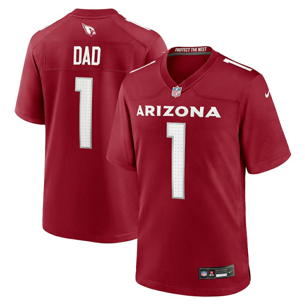 Number 1 Dad Arizona Cardinals Game Jersey - Cardinal Jerseys