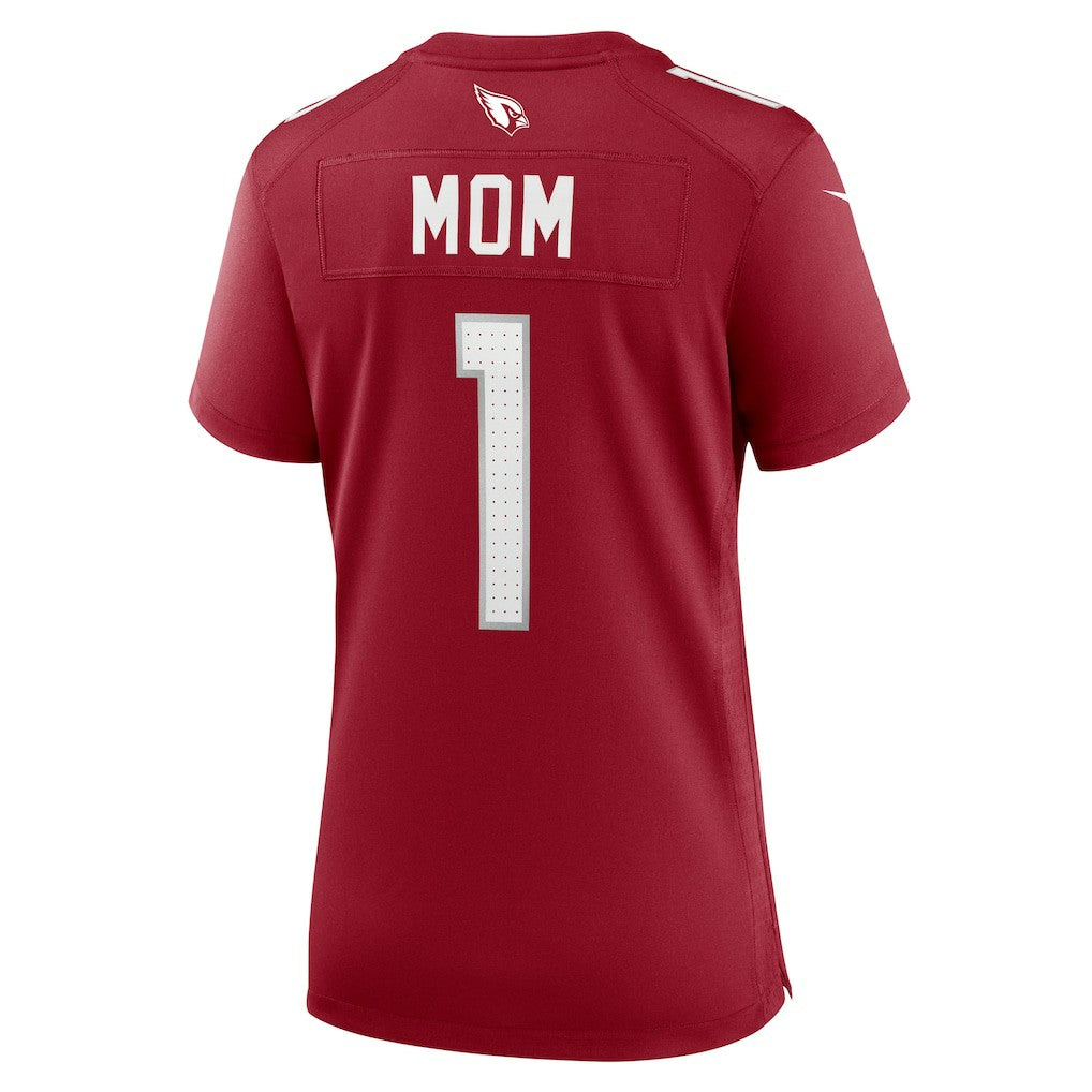 Number 1 Mom Arizona Cardinals Women's Game Jersey - Cardinal Jerseys