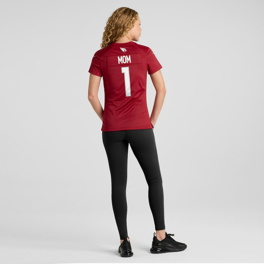 Number 1 Mom Arizona Cardinals Women's Game Jersey - Cardinal Jerseys
