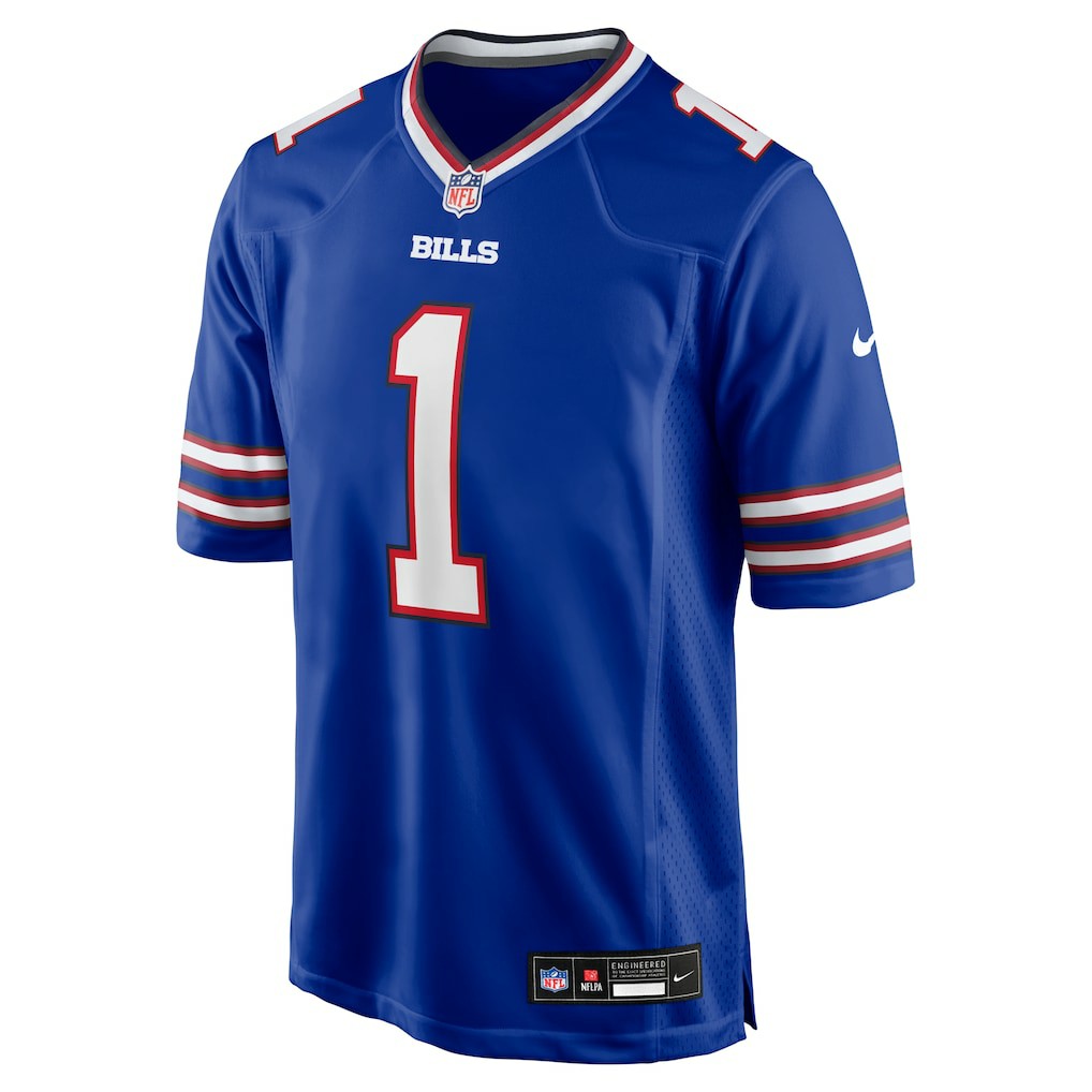 Number 1 Dad Buffalo Bills Game Jersey - Royal Jerseys