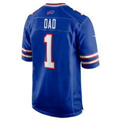 Number 1 Dad Buffalo Bills Game Jersey - Royal Jerseys